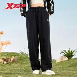 Xtep knitted Trousers For Women 2024 Spring Training Sporty Women's Sweatpants Comfortable Soft Outdoor Bottoms 876128630013