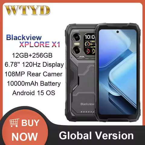 Blackview XPLORE X1 Rugged Phone 12GB+256GB 6.78''...