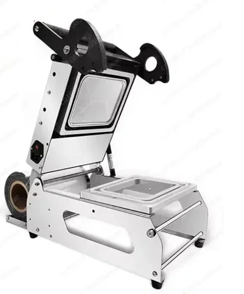 

Portable Commercial Lock Crisper Sealing Machine, Takeaway Disposable Lunch Box, Steak Deli Sealing Machine, Packaging Machine