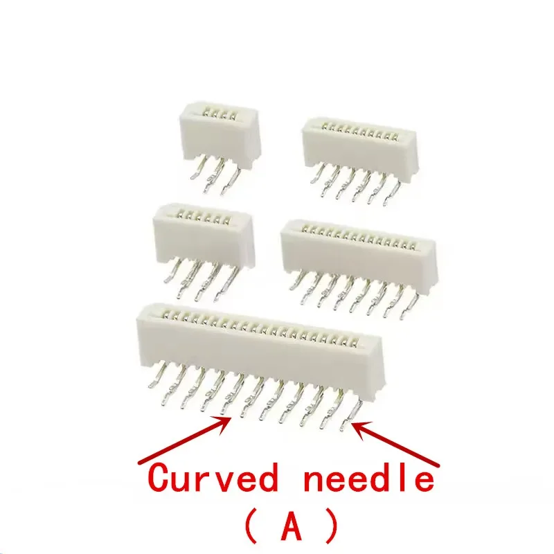 10Pcs 1.25mm FPC/FFC Connector LCD Flexible Flat Cable Socket Double Row 4/5/6/7/8/9/10/11/12/14/16/18/20/22/24/26/28/30/32 Pin