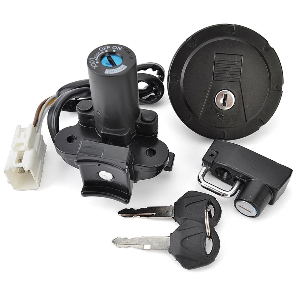 

27005-5185 51049-0049 Крышка топливного бака, переключатель зажигания, замок сиденья с комплектом ключей для Kawasaki KLX300 KLX300SM 2021 2022 2023