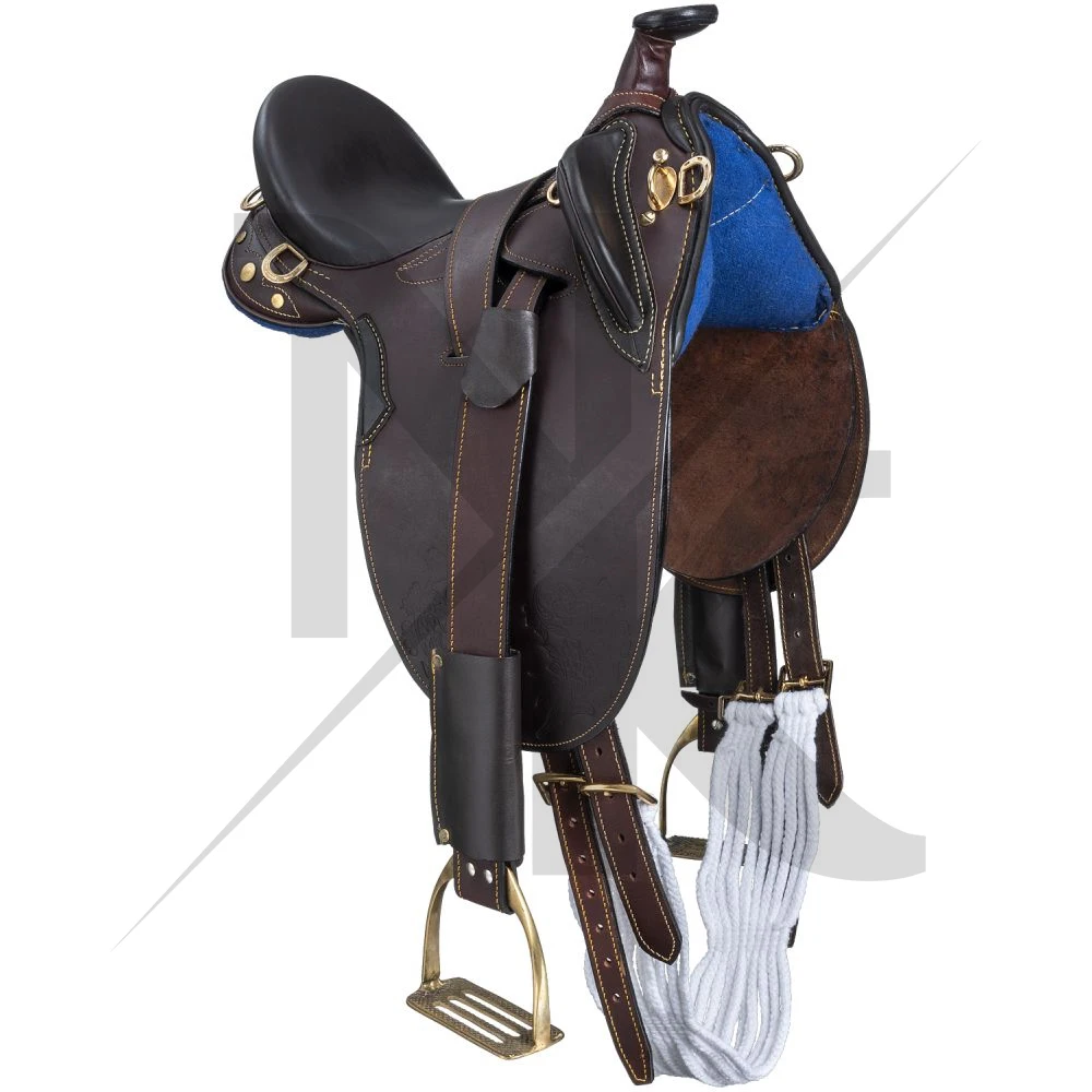 Race Grade Australian Saddle, Leather Saddle, Wooden Saddle Frame, Custom Knee Support, Professional Choice