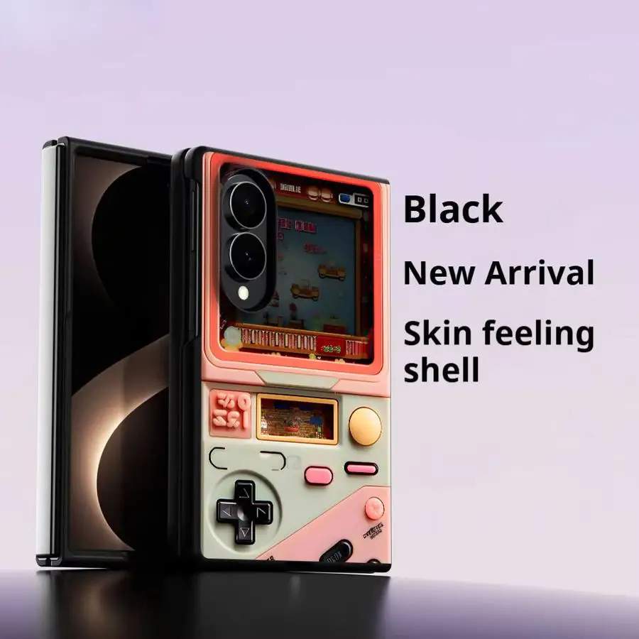 Case for Samsung Galaxy Z Fold8 Wide Z Fold 8 ZFold Wide ZFold8 Luxury Phone Cover Retro Game Console