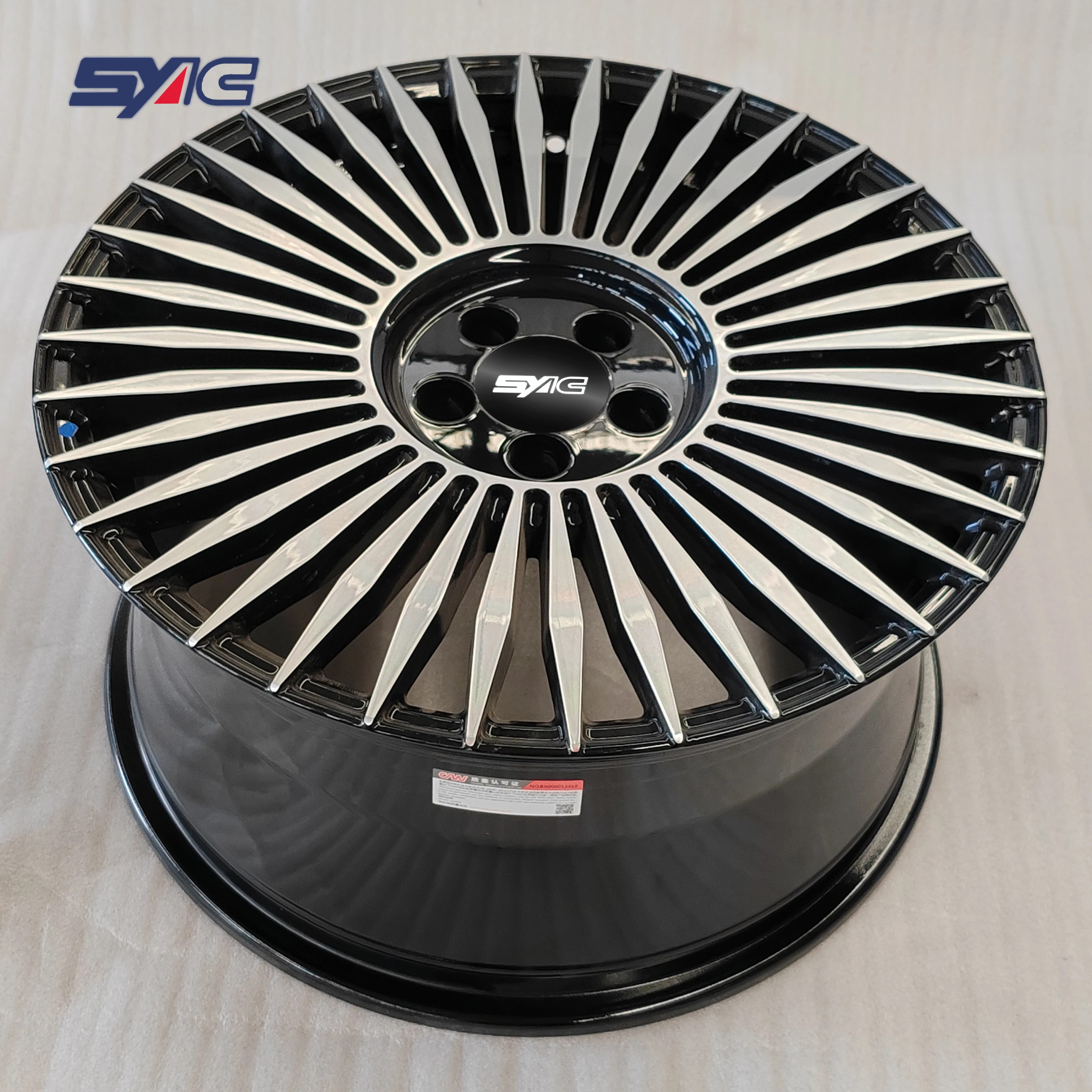 Custom Forged Multi Spokes Aluminium Alloy Wheels For Passenger/sport/racing Car 18-19-20-21-22 Inch