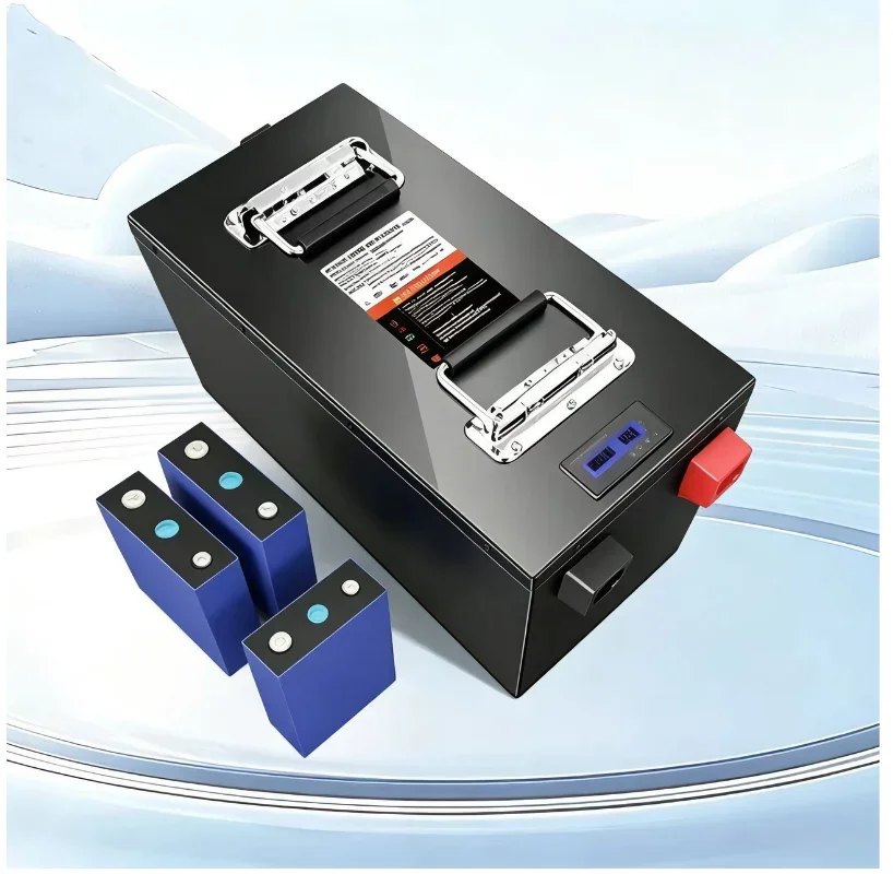 36V 60/80/100Ah Li-ion Battery Pack with Bluetooth Monitoring BMS, Reliable Power Supply for Home Off-Grid Solar Energy, RV and