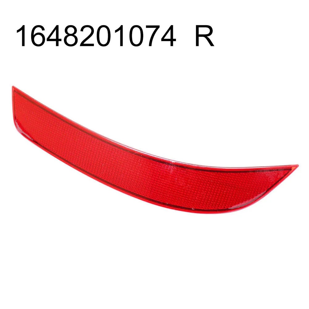 Auto Rear Side Reflector for Mercedes W164 GL 1648200974 L 1648201074 R 18 15 3cm Red ABS Non Deformable Build