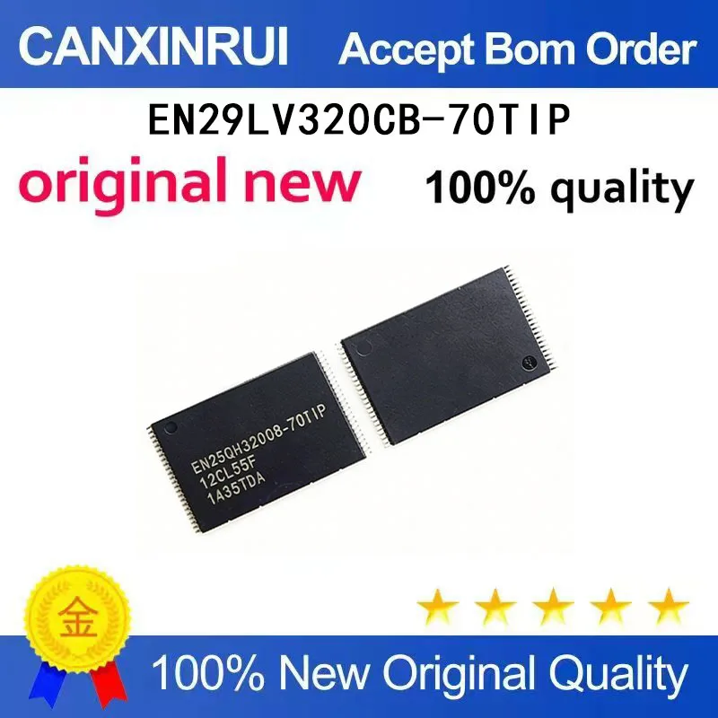 

(5 Pieces) EN29LV320CB-70TIP EN29LV640AB-90TIP TSOP48 brand new in stock