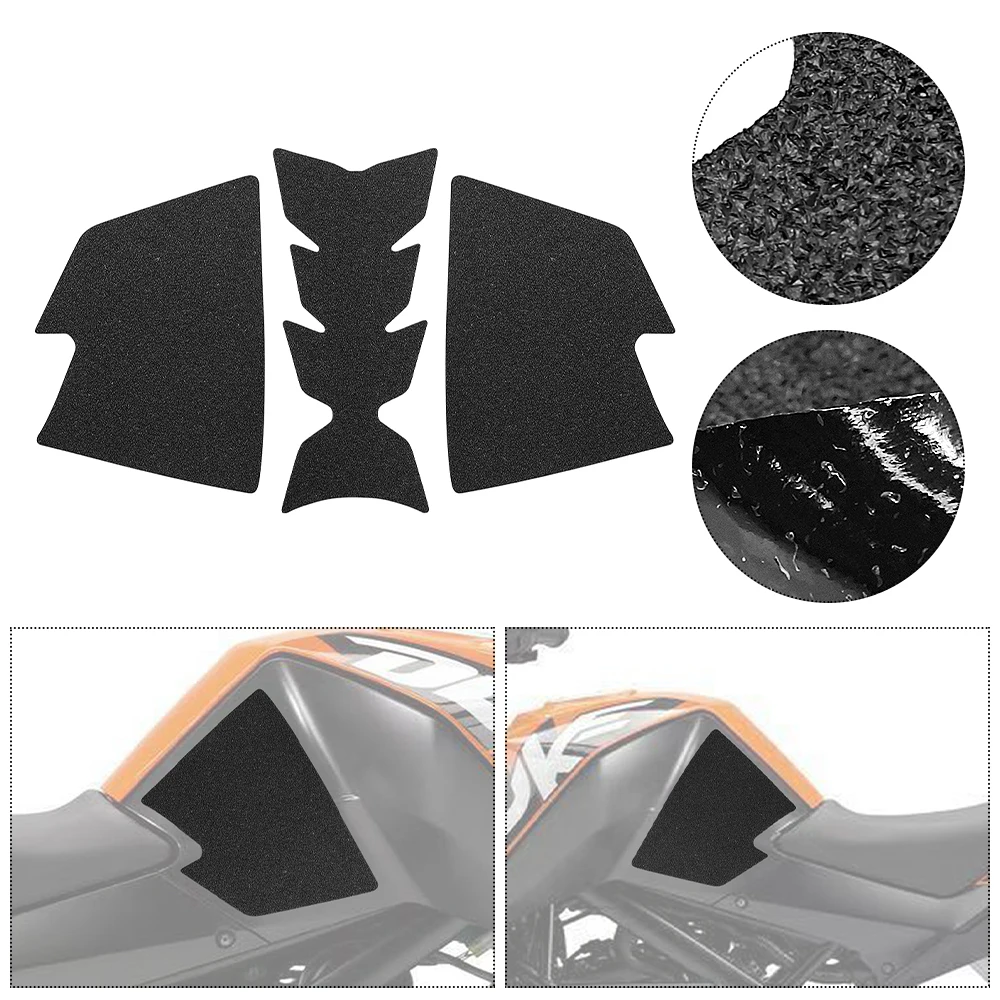 For Duke 200 390 DUKE125 DUKE250 DUKE390 2011-2016 Motorcycle Fuel Tank Traction Pad Decals Gas Knee Grip Protector Sticker