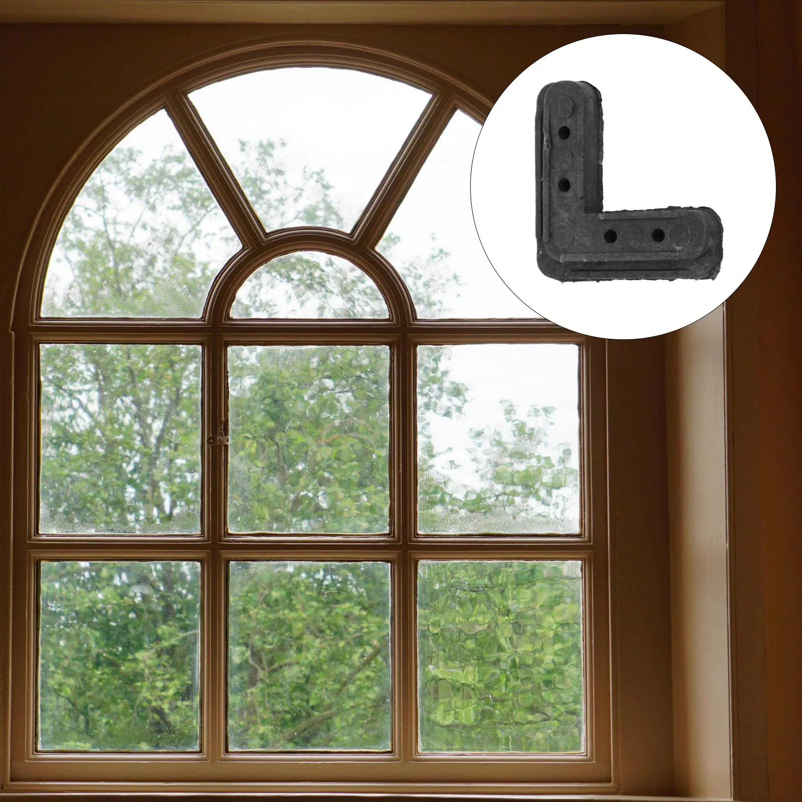 

10pcs Replacement Plastic Corner Profiles Durable Right Angle Bracket Window Corners L Bracket Screen Frame Corner Brackets Home