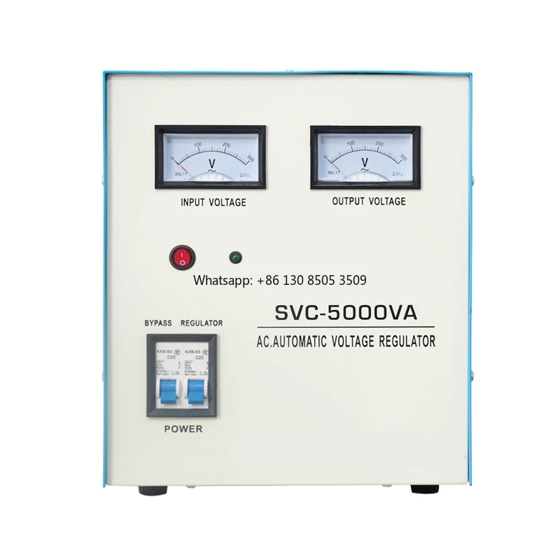 Kepai Custom Factory Price  220V Guard AC Automatic Servo  Voltage Stabilizer Display Single Phase 50Hz Refrigerator SVR