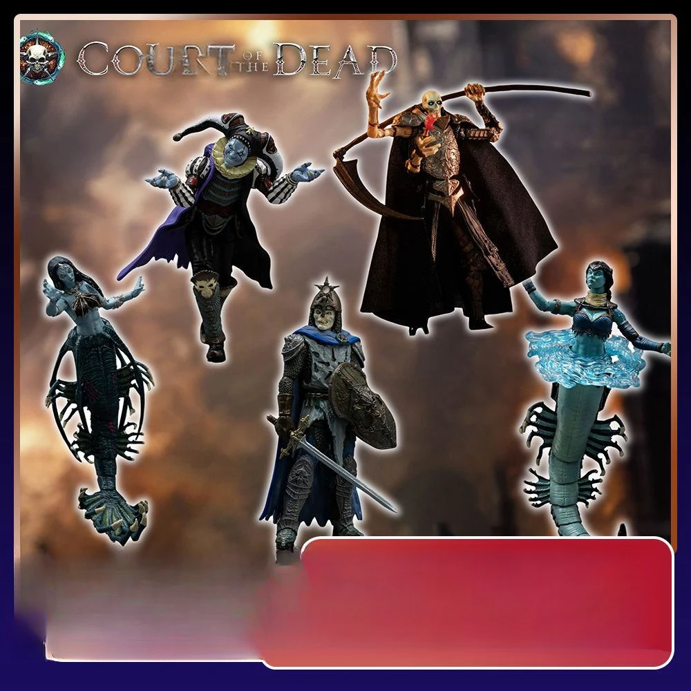 

BFS Boss Fight Studio Death Court 2series 1/18 Necromancer Soul Reaper Action Figures Model