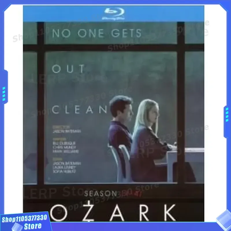 

BD Blu-ray High Definition Crime Thriller American Drama Black Money Resort Ozark Seasons 1 to 4 Six Disc Box