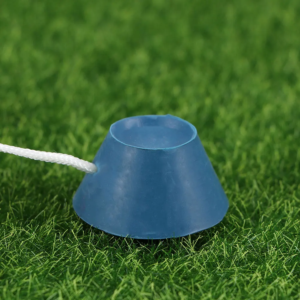 

16pcs Golf Rubber Reusable Winter Base for Golfing Balls Short Holder Practice Training Aid Decorative