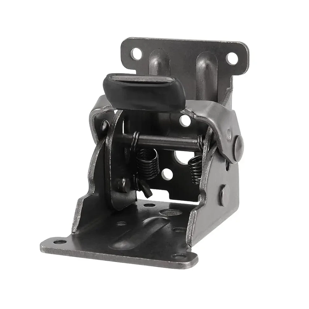 

Folding Self Lock Bracket Locking Hinge Steel Plate 90 Degree Heavy Duty Table Bed Leg Support DIY Furniture