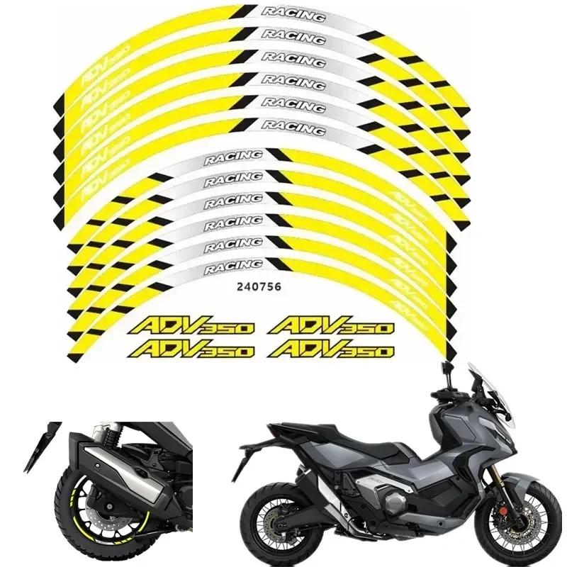 

Для деталей мотоцикла YAMAHA ADV350, декоративная наклейка на контурное колесо-F