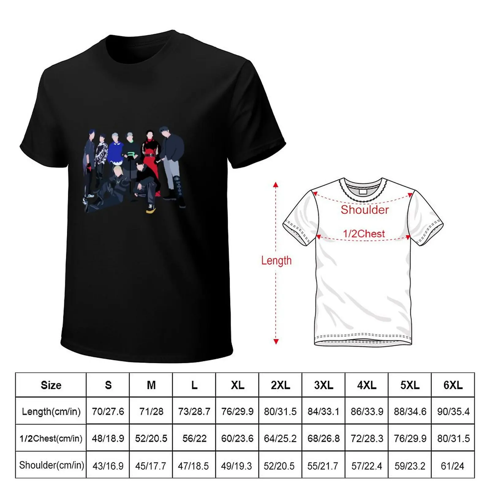 ATEEZ Guerrilla Digital Illustration T-Shirt hippie clothes graphics animal prinfor boys mens designer t shirt