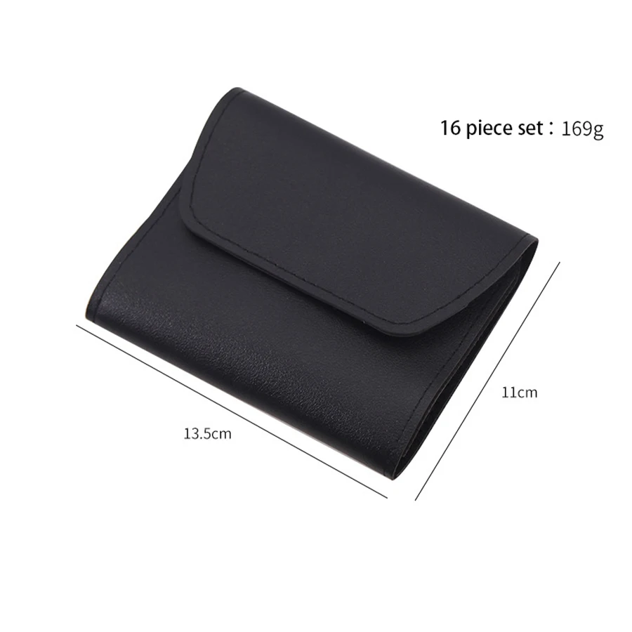 مجموعة مانيكير من الفولاذ المقاوم للصدأ، مجموعة مانيكير للأظافر، مجموعة أدوات العناية بالأظافر الاحترافية مع حقيبة سفر