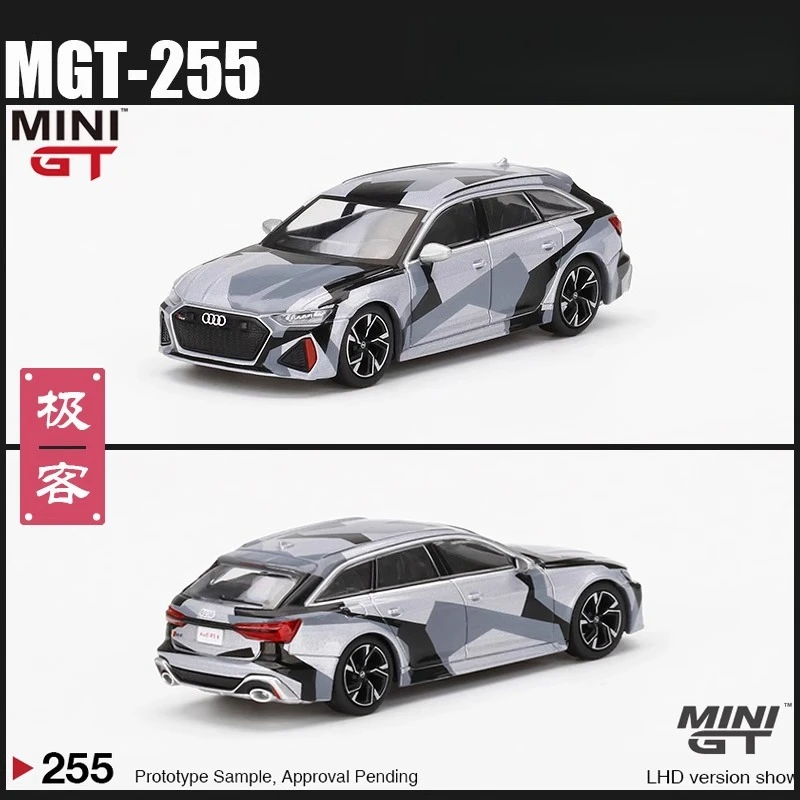 1-64-255-rs6-avant-camouflage-painted-tin-touring-car-alloy-finale-miniature-simulation-car-model-custom-toy