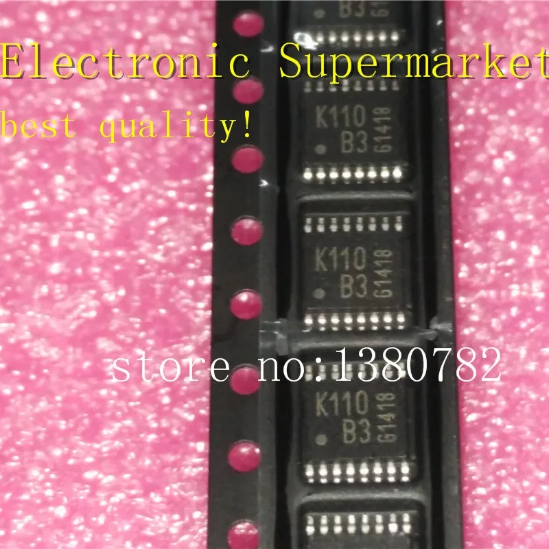 Free Shipping 10pcs-50pcs/lots K110B3 K110 TSSOP-16 New original IC In stock!