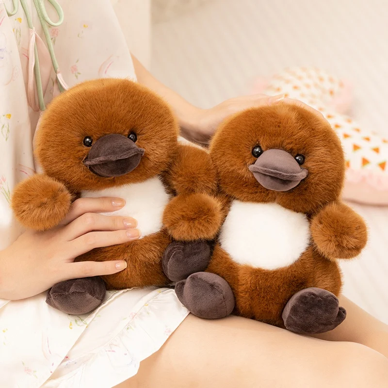 

Cartoon Platypus Plush Pillow Toys Creative Animal Stuffed Cushion Dolls Funny Kawaii Home Decor Kids Birthday Xmas Gifts