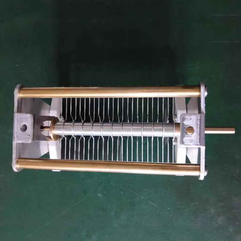 For radio and amplifier projects, 20-240P air variable capacitor, 2KV high voltage tuning capacitor
