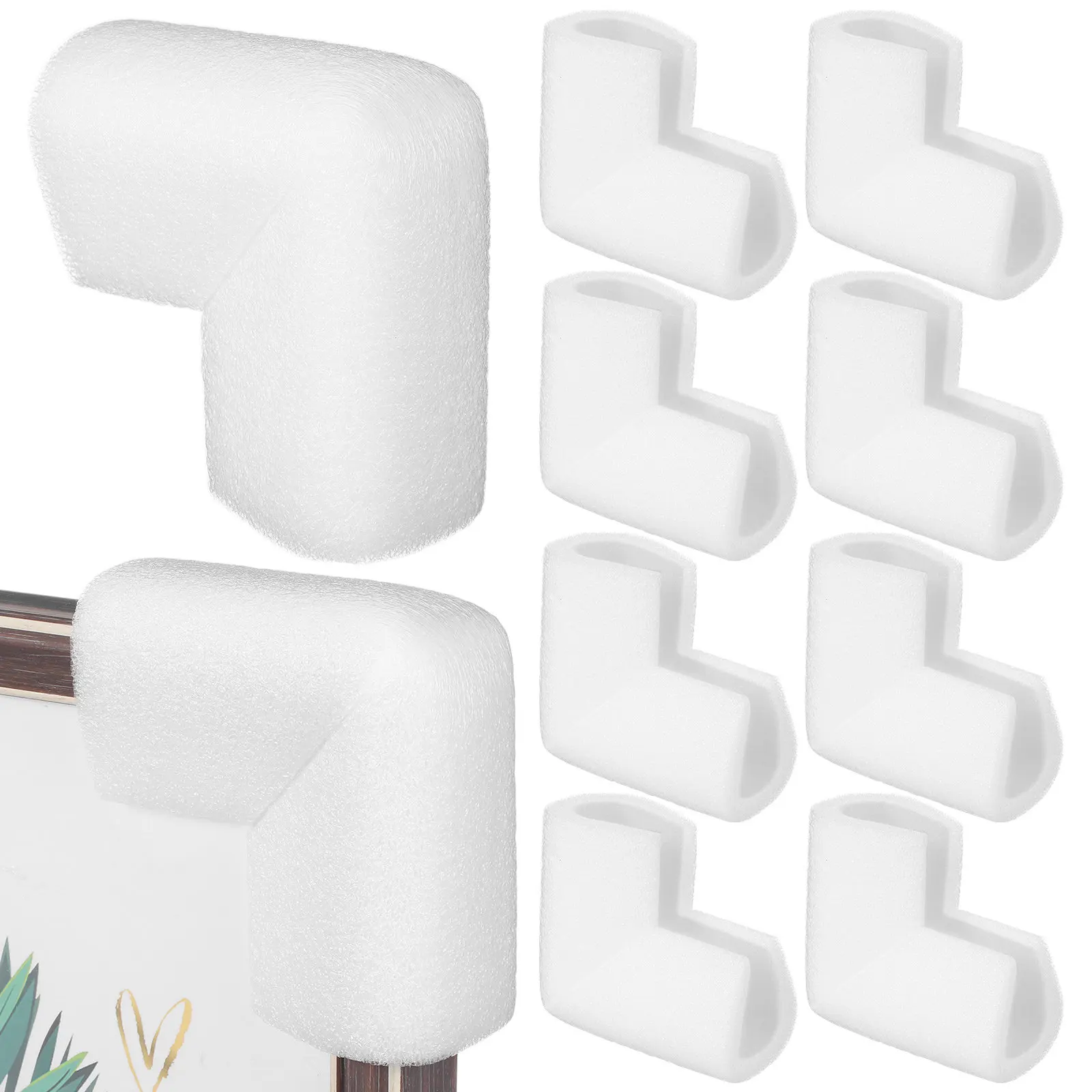 12Pcs High-Density Epe Corner Protectors for Furniture Photo Frames Picture Frames Edge Protection Packing Supplies Moving