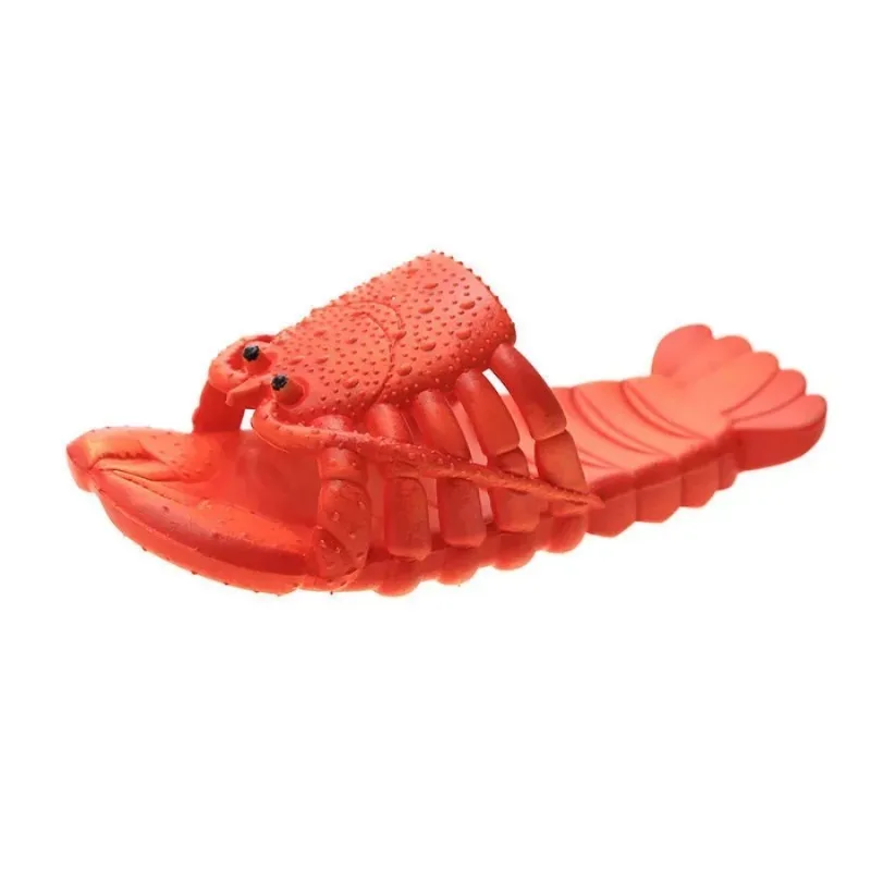 2024Funny Slippers Man Footwear Family Shoes Parent-child Sandals Plus Size 24-47 Summer Beach Shoes Boys Unisex Fish Slippers image 6