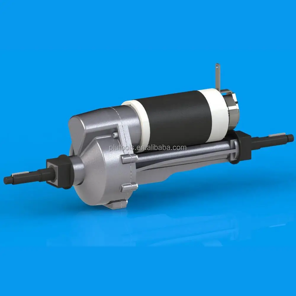 Transaxle motor 24V 800W 5000Rpm DC motor transaxle for electric vehicle 20:1