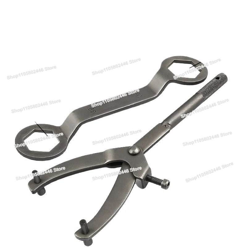 Pedal Motorcycle, Belt Roulette Pulley Disk Magneto, Clutch, Nut Double Head Removal Flywheel Wrench Tool