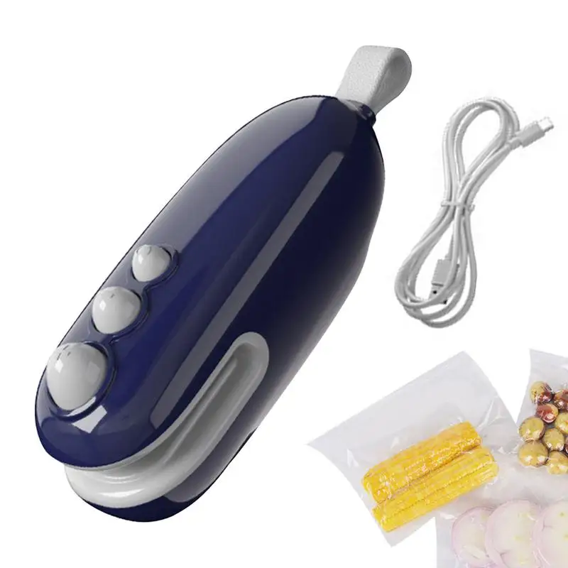 Mini Bag Sealing Machine 2-in-1 Heat Sealing Machine Bag Resealer For Chip Bags Portable Resealer Machine Bag Resealer With