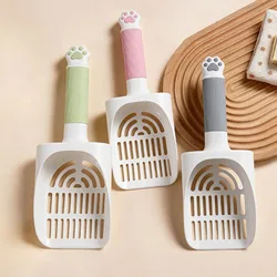 Pala para arena de gatos de plástico, montaje en pared compacto