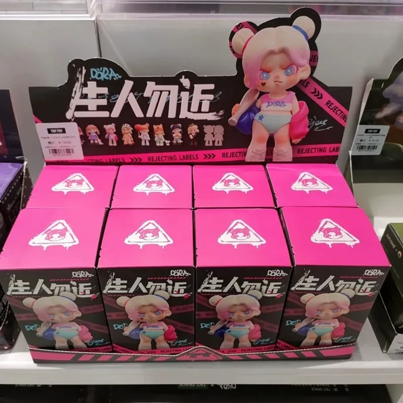 

High quality Dora v2 Jungle Rule Blind Box Refusal Definition Series replica trend figure Model Toy Children birthday Gifts