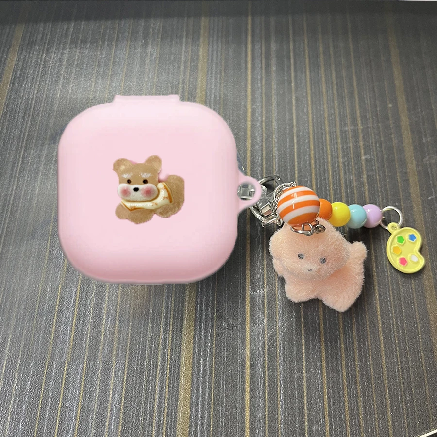 cartoon case cartoon Case for Samsung Galaxy Buds4 / 4pro/Buds2PRO/Live/pro/FE/Core Case Silicone Earphone Accessories Cover