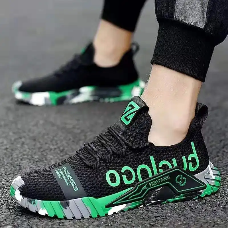 New Fashion Men Tennis Shoes Lightweight Breathable Comfortable Mens Sneakers Casual Jogging Outdoor Sports Shoes Zapatos Hombre