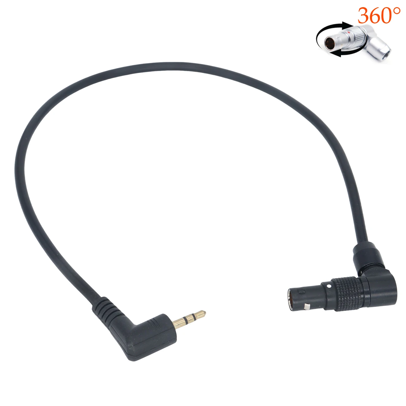 Camera Pixboom 9-Pin EXT to 2.5mm Trigger Cable, Run Stop RS 3Pin Female to EXT 9-Pin