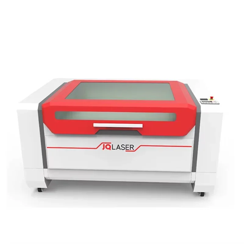 JQ 1390 CO2 Laser Cutting Engraving Machine130w 150w 180w With Reci Laser Tube Built In Chiller Save Space With Precision Module