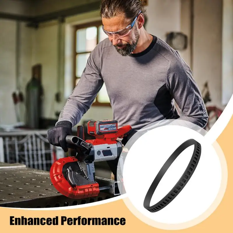 Band Saw Rubber Band Cutter Pulley Tire Replacement Compact Replacement Parts Bandsaw Rubber Belt Accessories For Deep Cutting