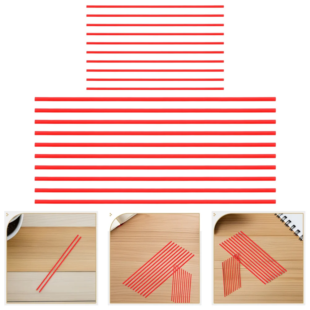 

20 Pcs Spray Can Extension Tube Nozzle Replacement Red Straw For Remover Sprayer Tool Parts Plastic Sprayer Tube Spray Bottle