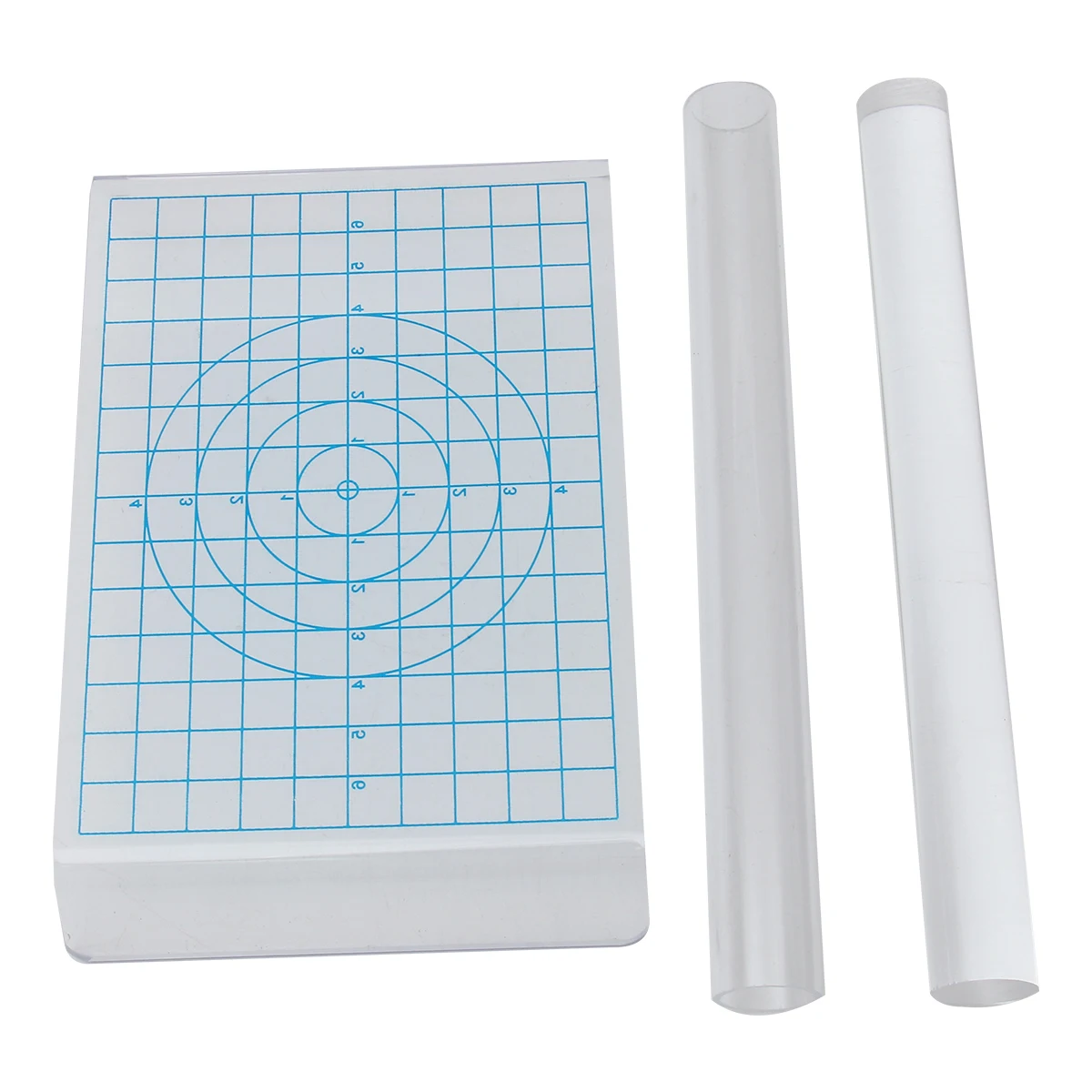 

3pcs Premium Acrylic Clay Tool Set Polymer Supplies Ultra Light Rollers Modelling Tools Shaping Molding Sheet Board Rectangle