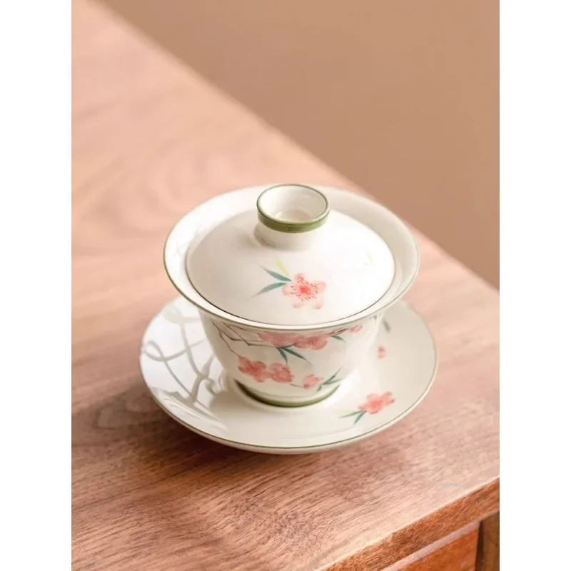 

Чайная чашка Gaiwan, одиночный высококачественный чайный сервиз кунг-фу, китайская керамика