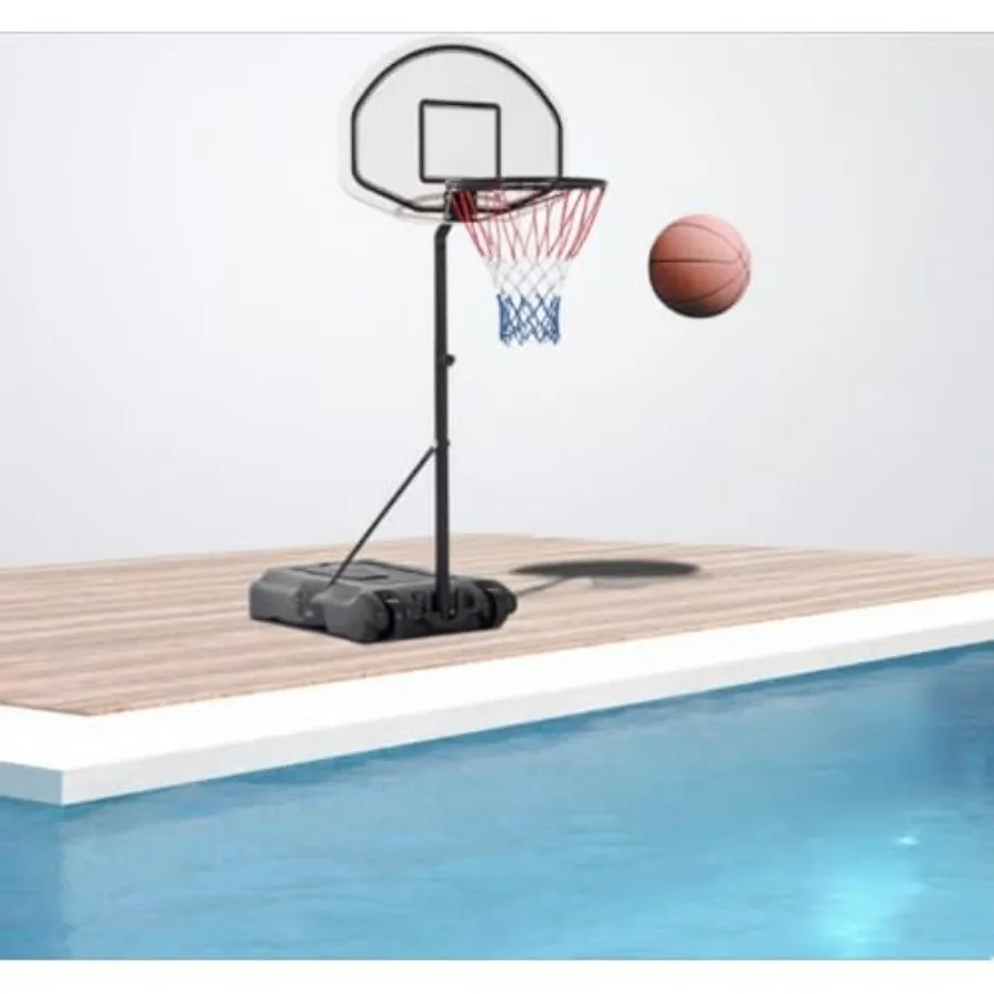 Canestro da basket portatile Obiettivi per adolescenti e giovani Canestro da basket portatile da esterno con altezza regolabile Perfetto f