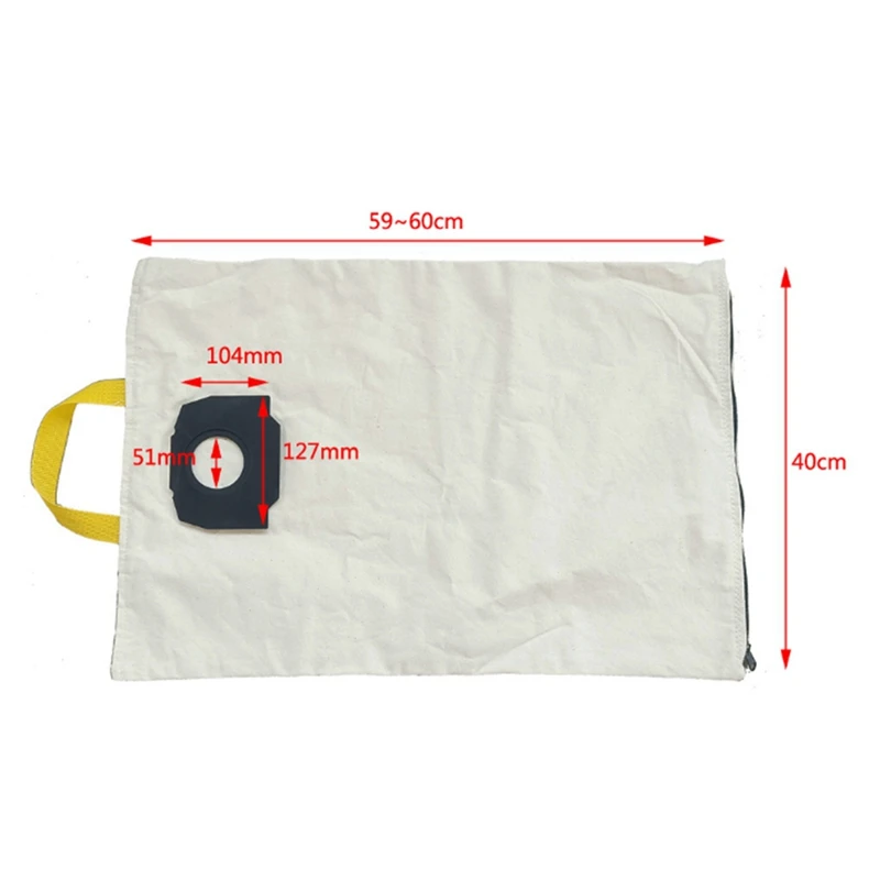 AC39-3 Pcs Parts Cloth Dust Bag Washable Filter Bag For Karcher WD4 WD5 WD6 Vacuum Cleaner Parts
