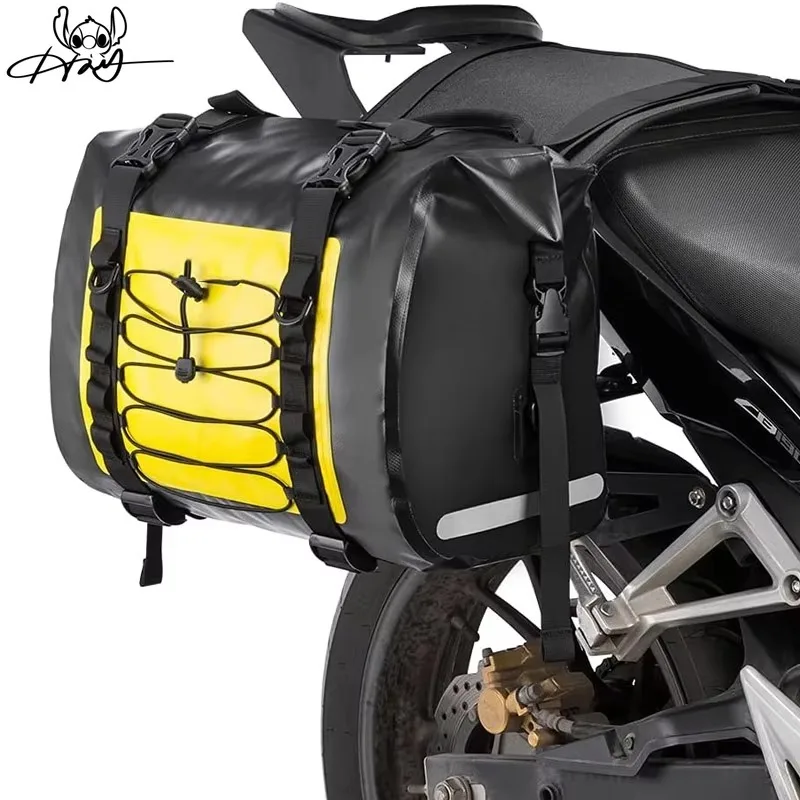 Manufacture Custom Wholesale Motorcycle Saddle Bag Waterproof 60l Detachable Travel Side Bag