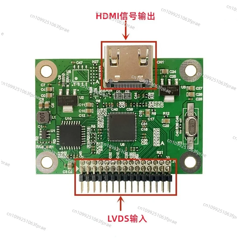 LVDS to HDMI adapter board LVDS dual 8 input to HDMI output, support multi-resolution 1080P