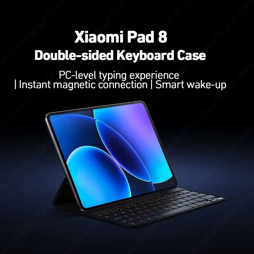 Original Xiaomi Pad 8/8 Pro Keyboard Dual-Sided Protective Case Magnetic Attachment 64 Keys PC Typing Feel Smart Wake