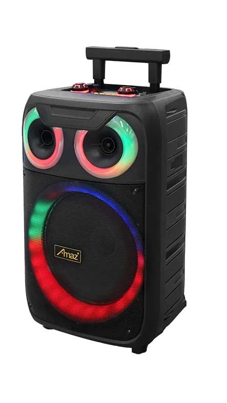 Largest 15inch speaker with amplifier RGB light home theatre system J B L Karaoke sound speaker