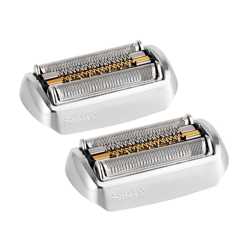 2PCS 92S gilding Electric Series 9 Replacement Shaving Head, For Braun 92S Compatible