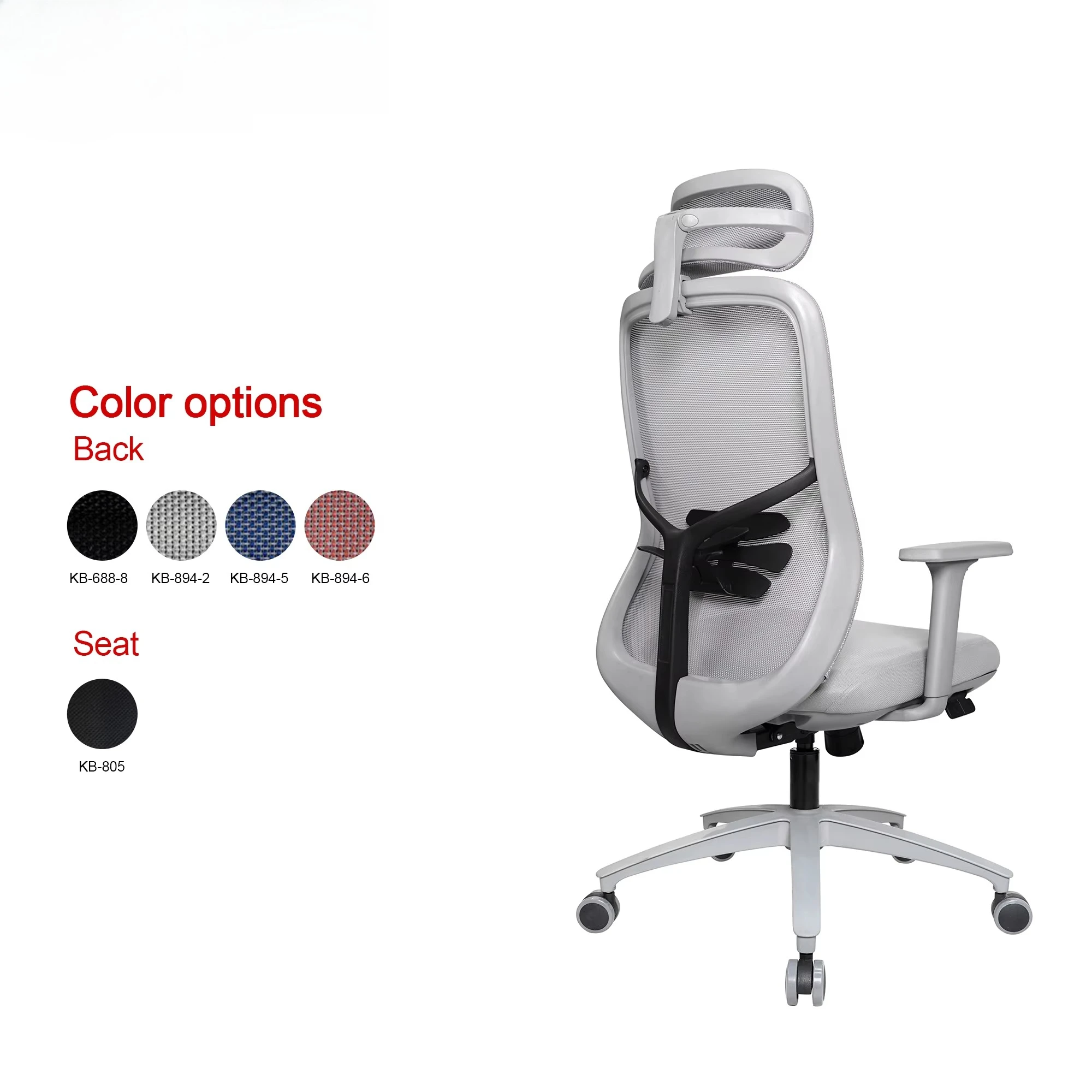 

Comfortable Mesh Professional Executive Computer Office Chair – Ergonomic Design with Modern Style Fabric Material
