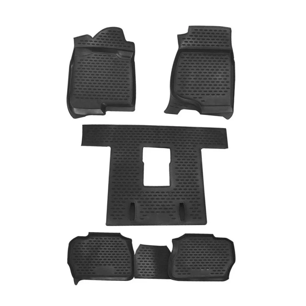 

Floor Mats Liner for Cadillac Escalade 2007-2014 Black TPE All-Weather 5Pcs United States