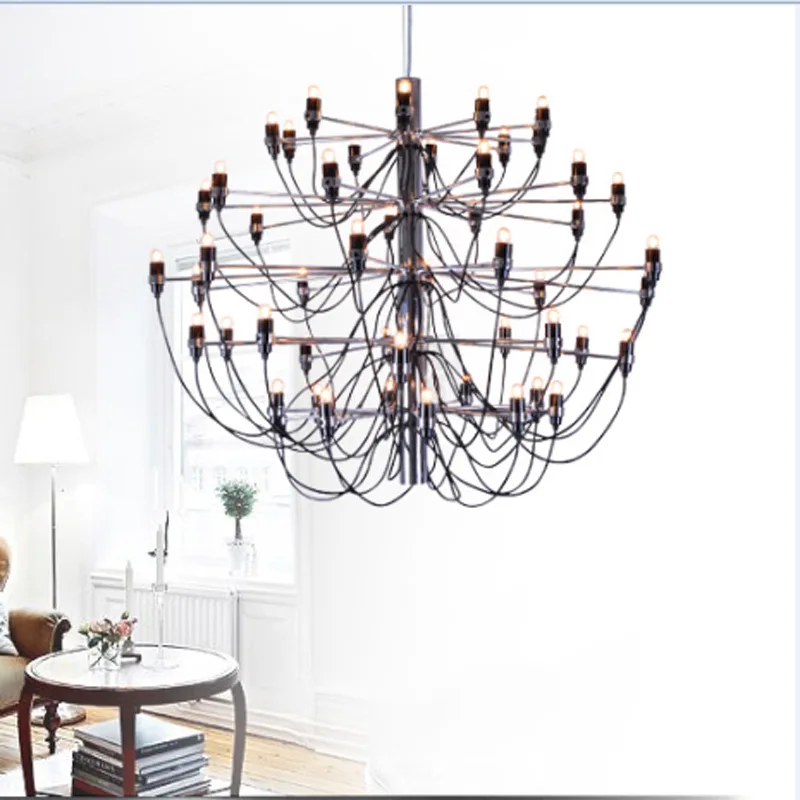 

Italian Designer Luxury LED Pendant Lamp Modern Personality Multi Head Metal Chandelier Kitchen Parlor Villa Restaurant Lighting